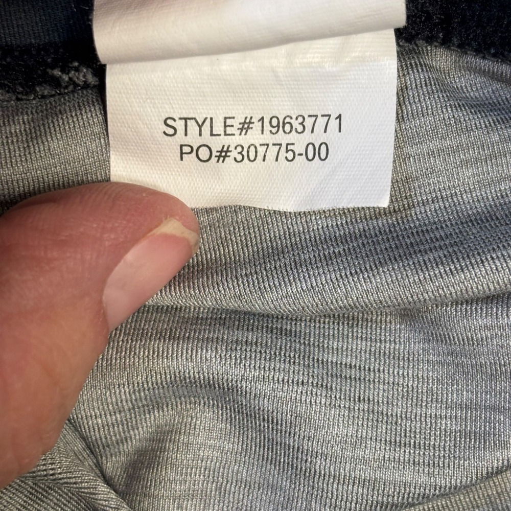 Prana‎ Womens XL Camouflage High Rise Leggings Black Charcoal 1963771 Recycled - Picture 6 of 10